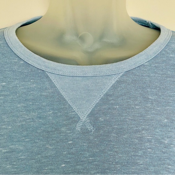 EUC | Men’s Sonoma Heathered Baby Blue Crewneck Top | Size XXL - Picture 2 of 5